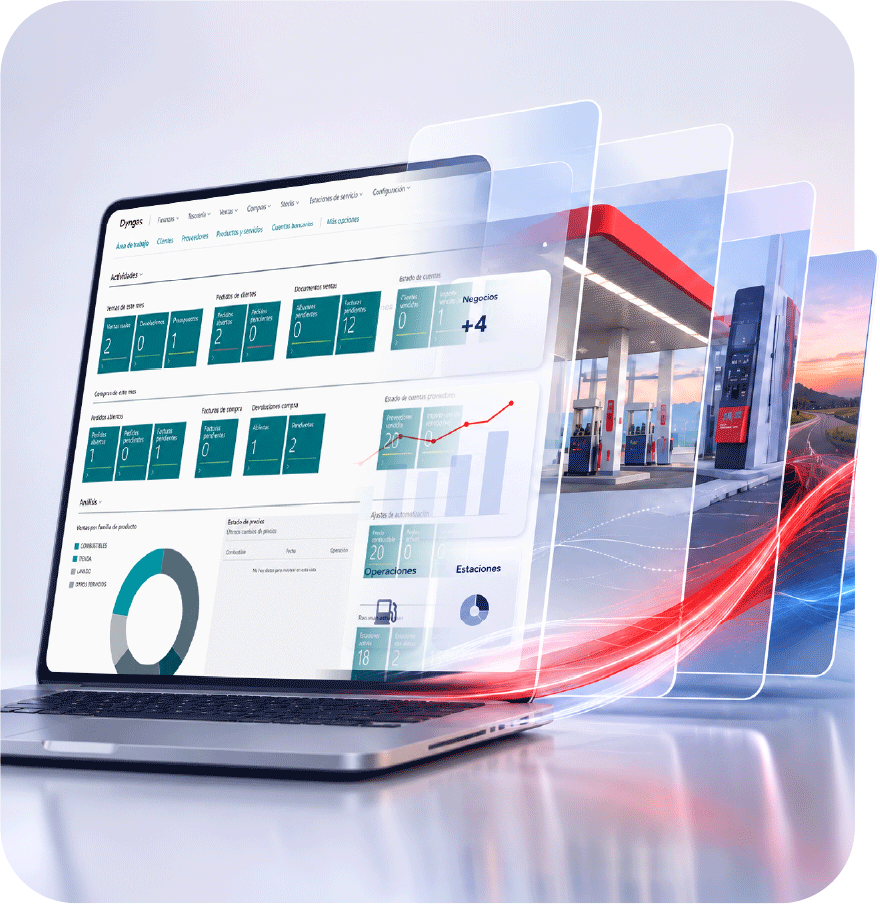 Dyngas ERP basado en Microsoft Dynamics 365 Business Central